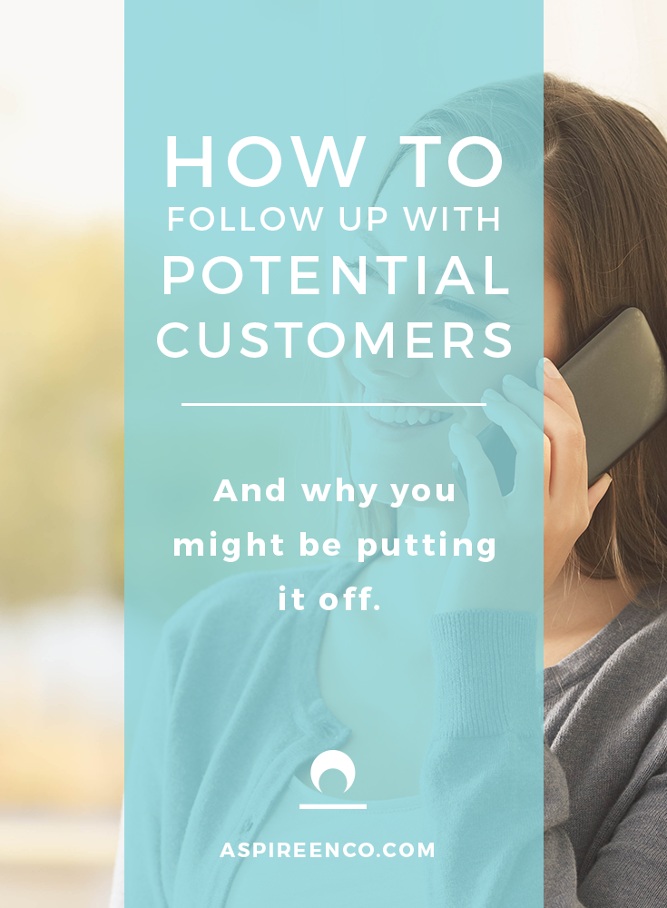 Article Cover Image: How to follow up with potential customers and why you might be putting it off. 